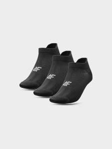SKARPETY TRENINGOWE PRZED KOSTKĘ ( 3-PACK ) MĘSKIE 4FWMM00UFSOM137 GŁĘBOKA CZERŃ