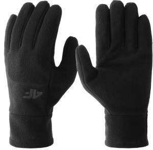 RĘKAWICZKI POLAROWE WINDPROOF TOUCH SCREEN UNISEKS 4FWAW24AFGLU141 GŁĘBOKA CZERŃ