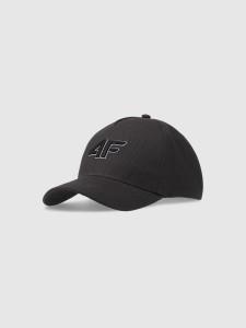 CZAPKA Z DASZKIEM DZIECIĘCA 4FJWSS25ACABU388 ANTRACYT