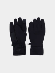 RĘKAWICZKI ZIMOWE TOUCH SCREEN UNISEKS 4FWMM00AGLOU125 GŁĘBOKA CZERŃ