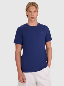 T-SHIRT MĘSKI BASIC 4FWMM00TTSHM2256 031S GRANAT