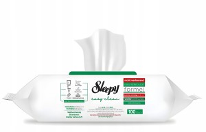 UNIWERSALNE CHUSTECZKI CZYSZCZĄCE SLEEPY EASY CLEAN ZIELONE