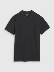 KOSZULKA POLO REGULAR MĘSKA 4FWMM00TPTSM366 GRANAT