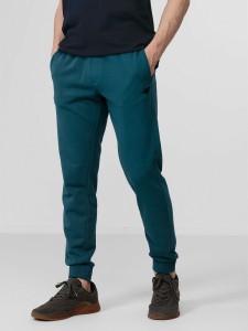 SPODNIE DRESOWE JOGGERY MĘSKIE H4Z22 SPMD350 DENIM