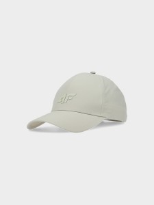 CZAPKA Z DASZKIEM STRAPBACK UNISEKS 4FWSS24ACABU268 BEŻ