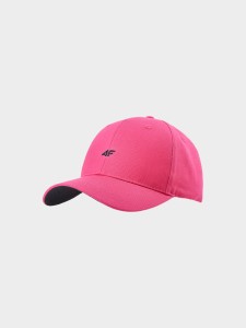 CZAPKA Z DASZKIEM STRAPBACK UNISEKS 4FWSS24ACABU267 CZERWONY